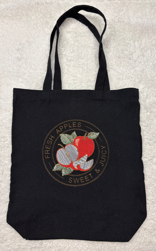 Apple Canvas Bag