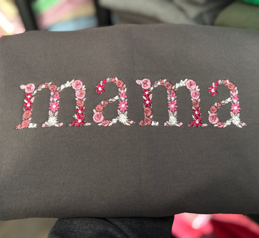 Floral Mama Crewneck