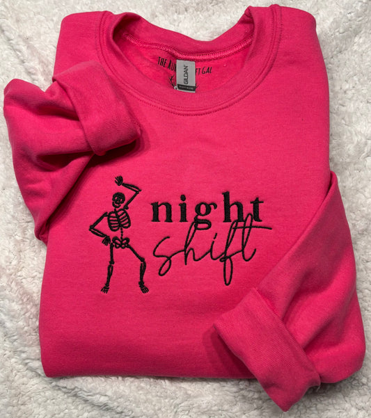 Night Shift Crewneck