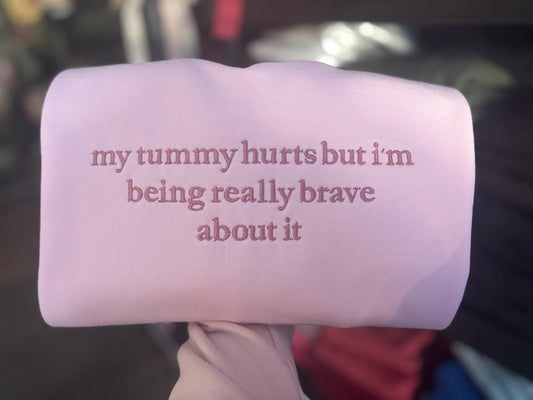 Tummy Hurts Crewneck