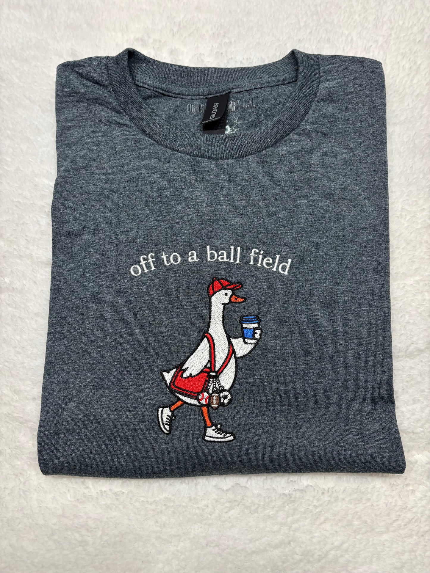 Off To A Ball Field T-shirt
