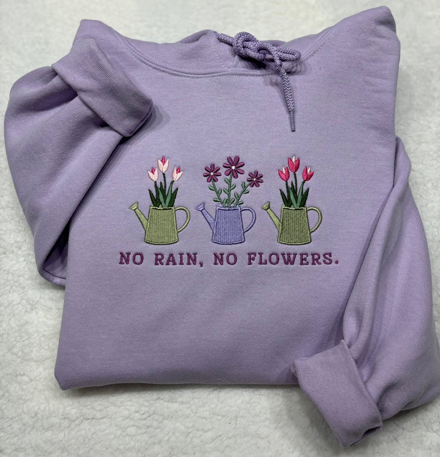 No Rain No Flowers Hoodie
