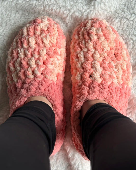 Coral Multi Super Soft Slippers -M