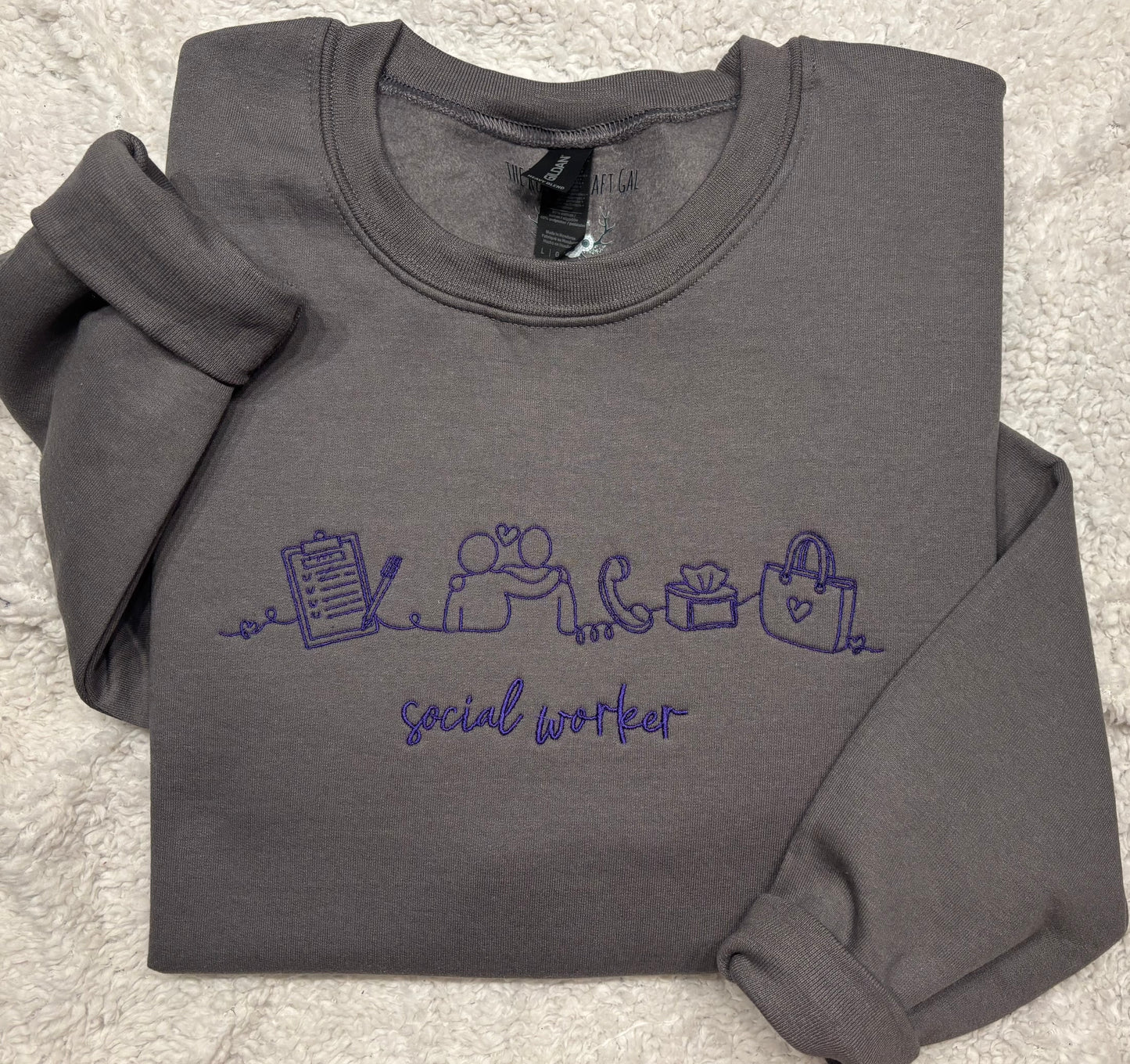 Social Worker Crewneck