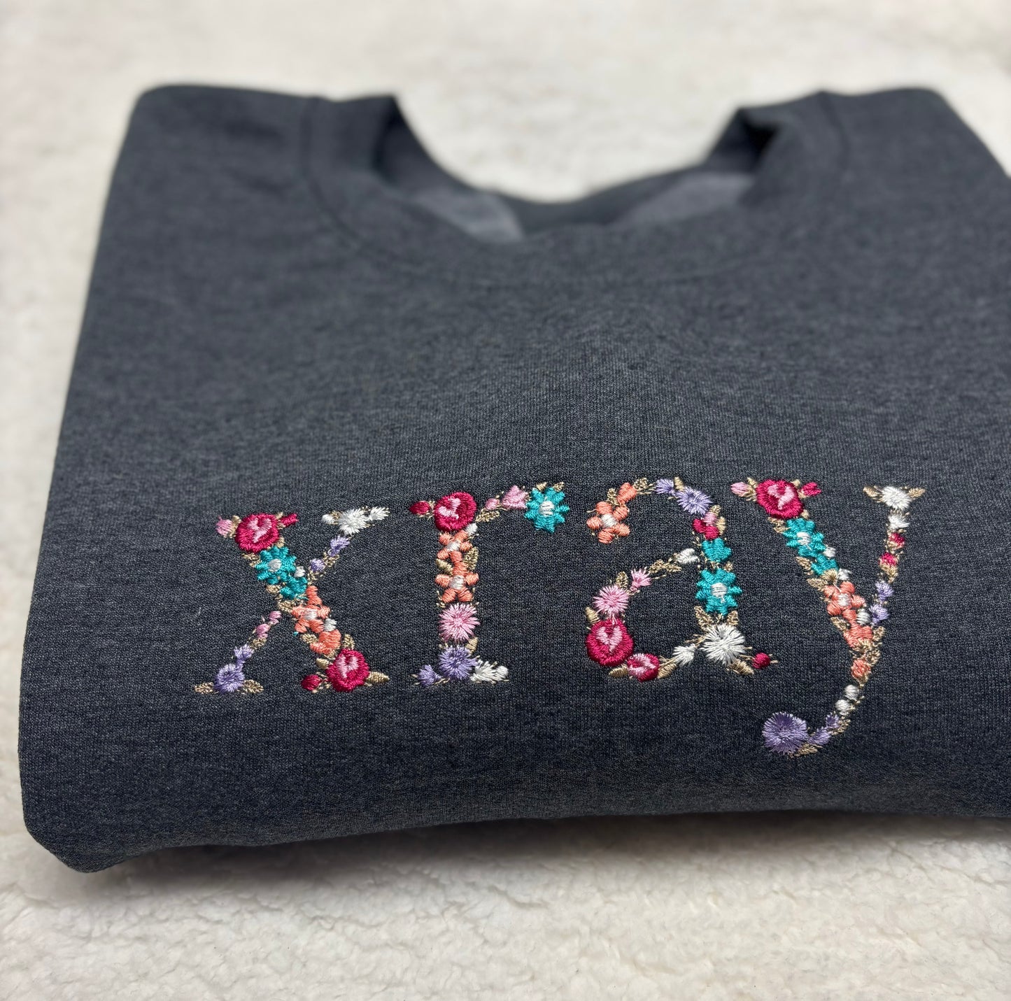 Floral Xray Crewneck