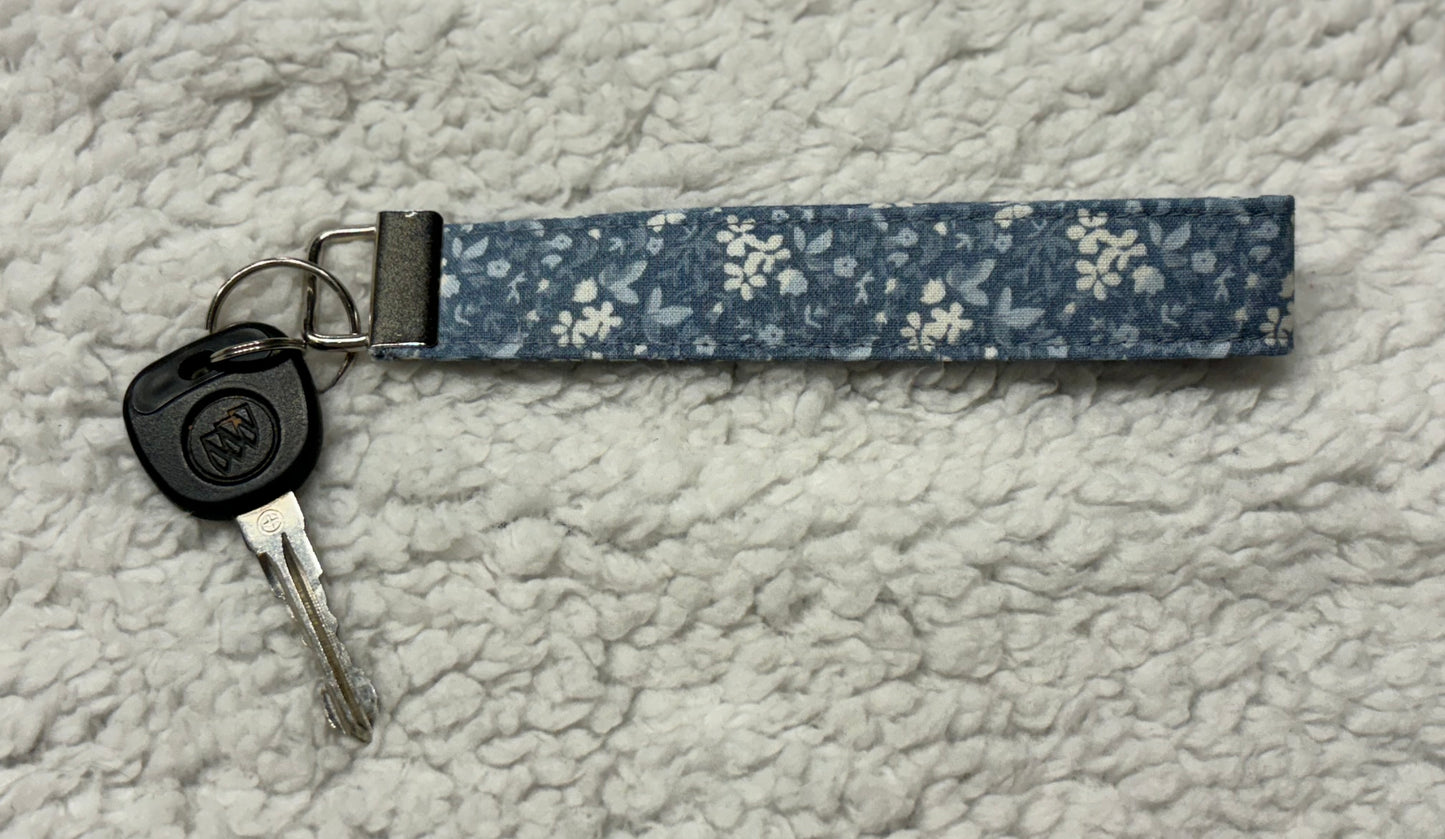 Floral Key Wristlet