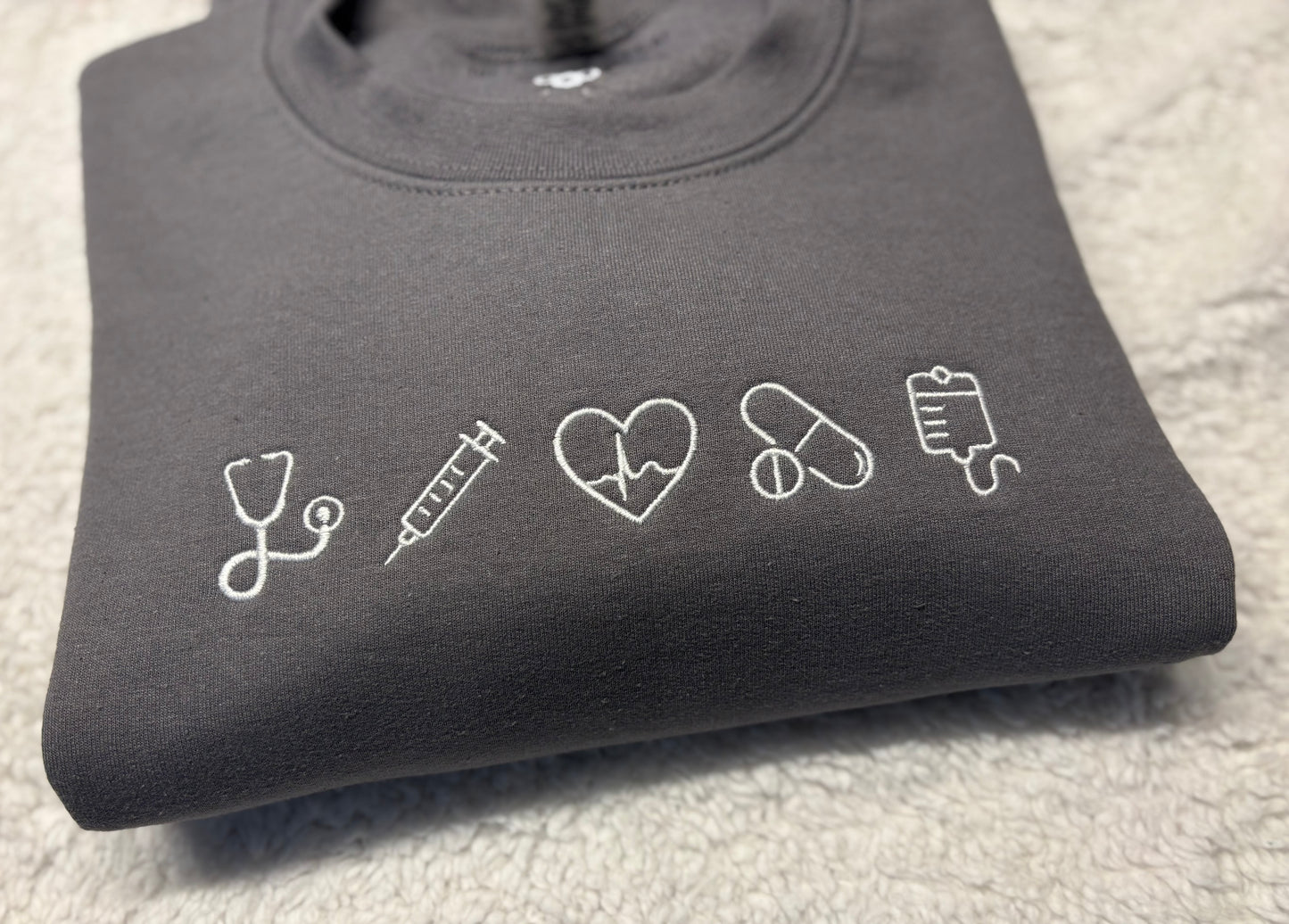 Nurse Icons Crewneck