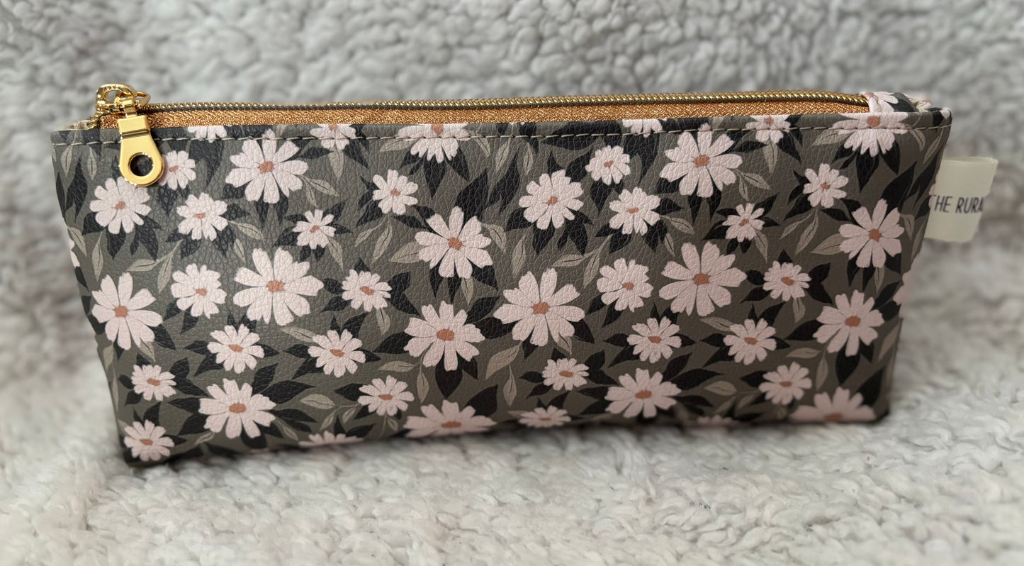 Floral Cosmetic Bag