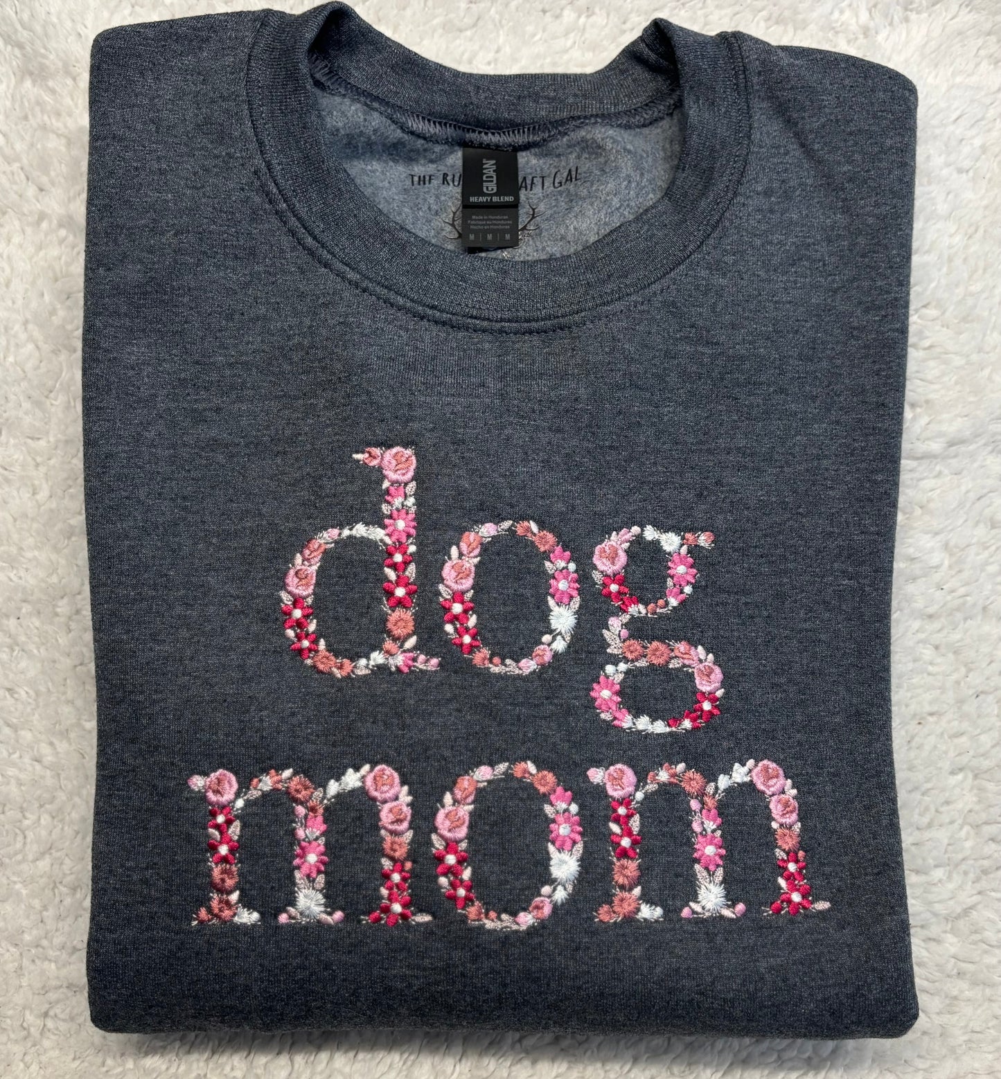 Floral Dog Mom Crewneck