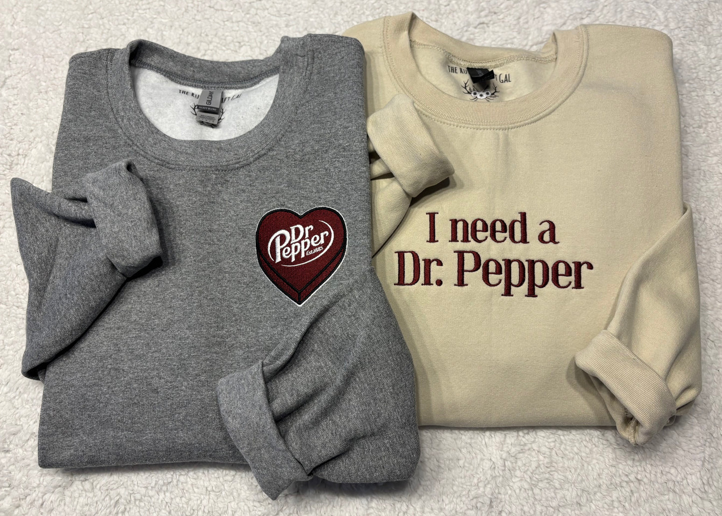 Dr. Pepper Heart Crewneck