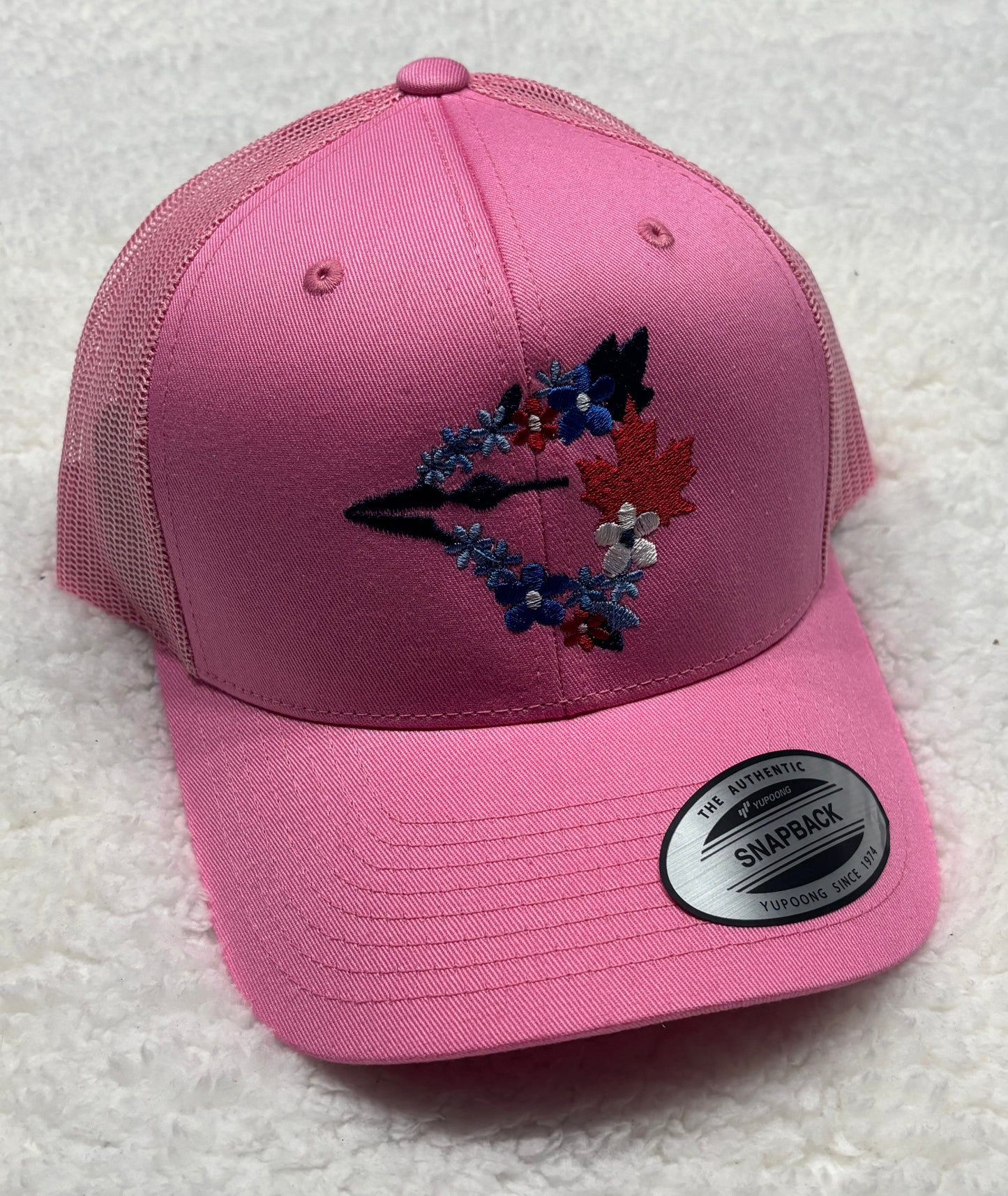 Floral Jay Trucker Hat