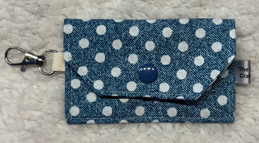 Polka Dot Card Pouch