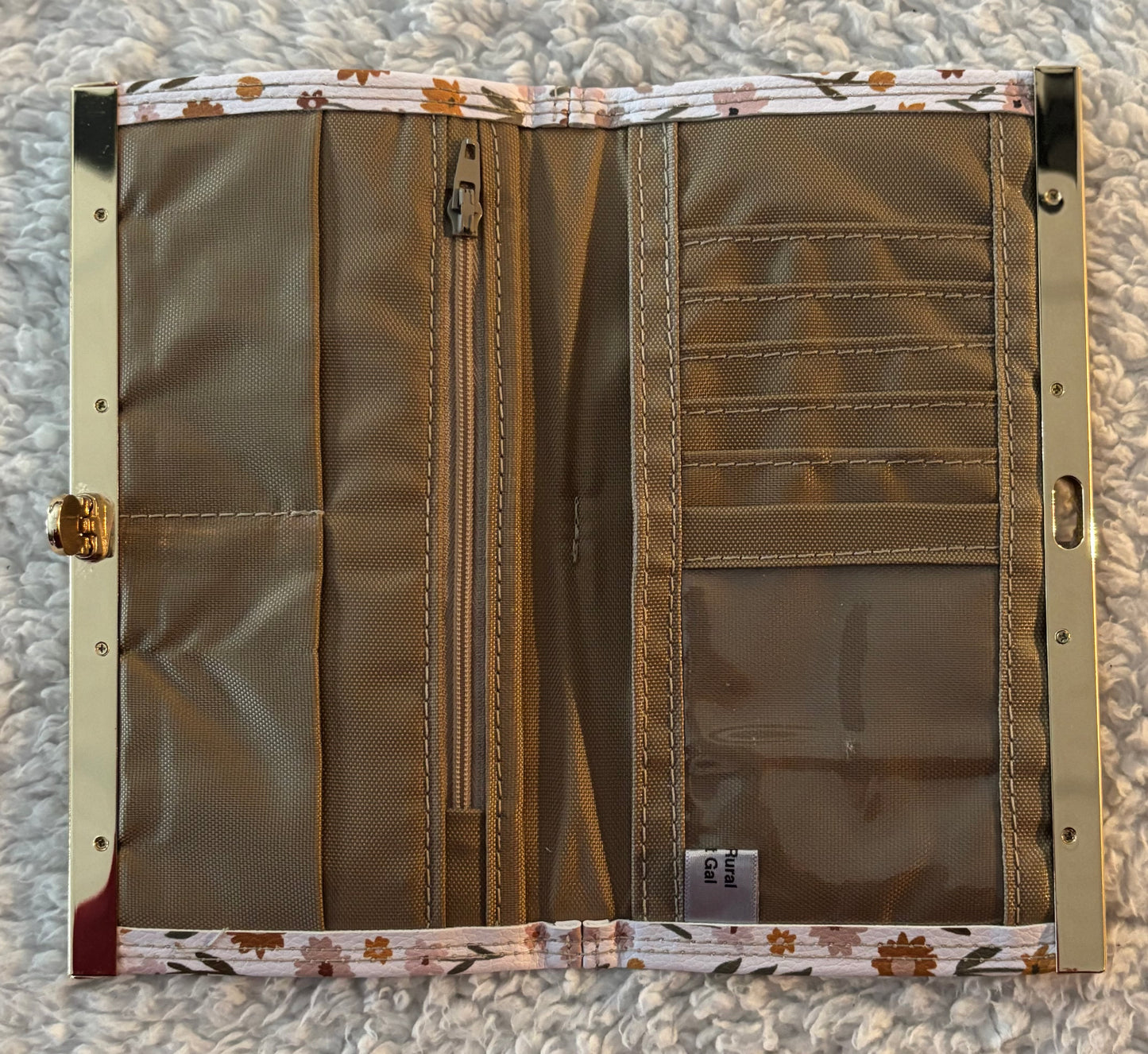 Floral wallet
