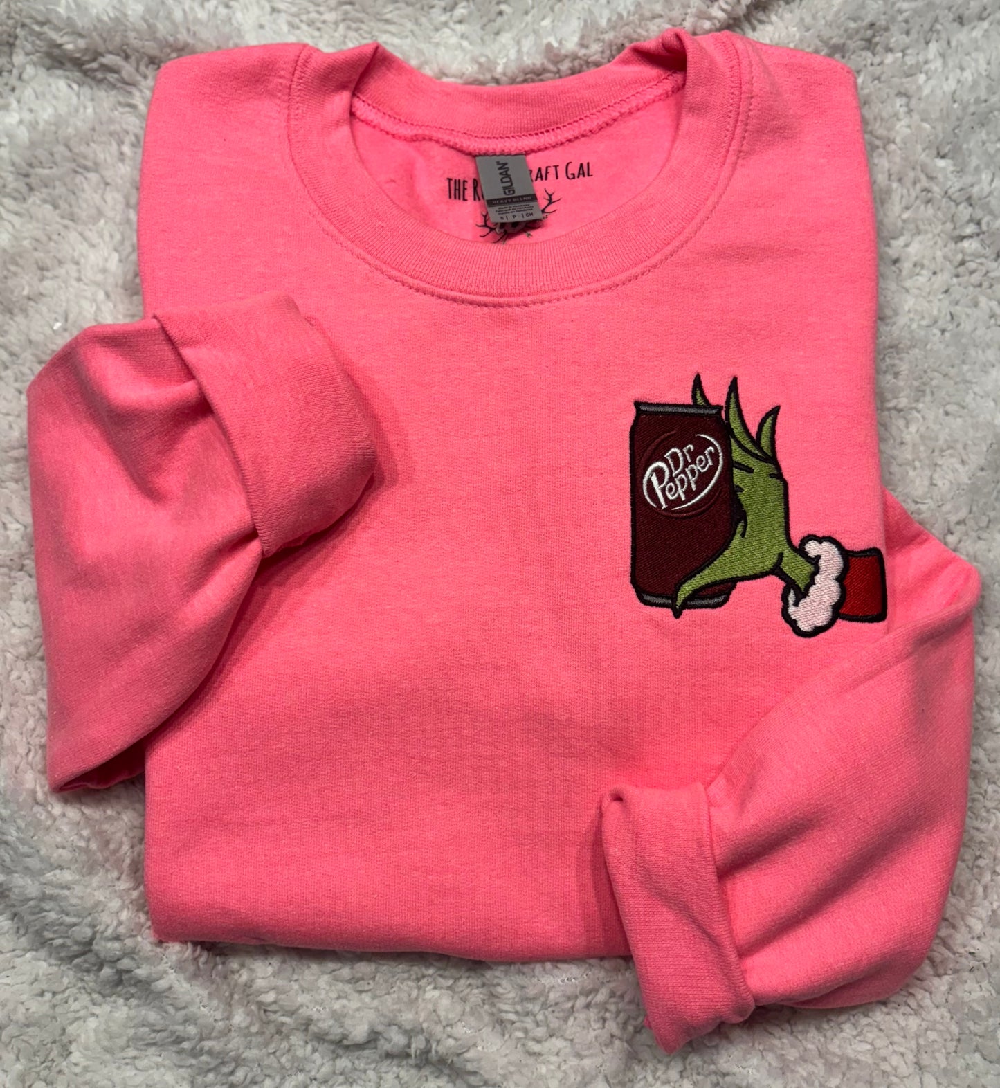 Grinch Dr Pepper Crewneck