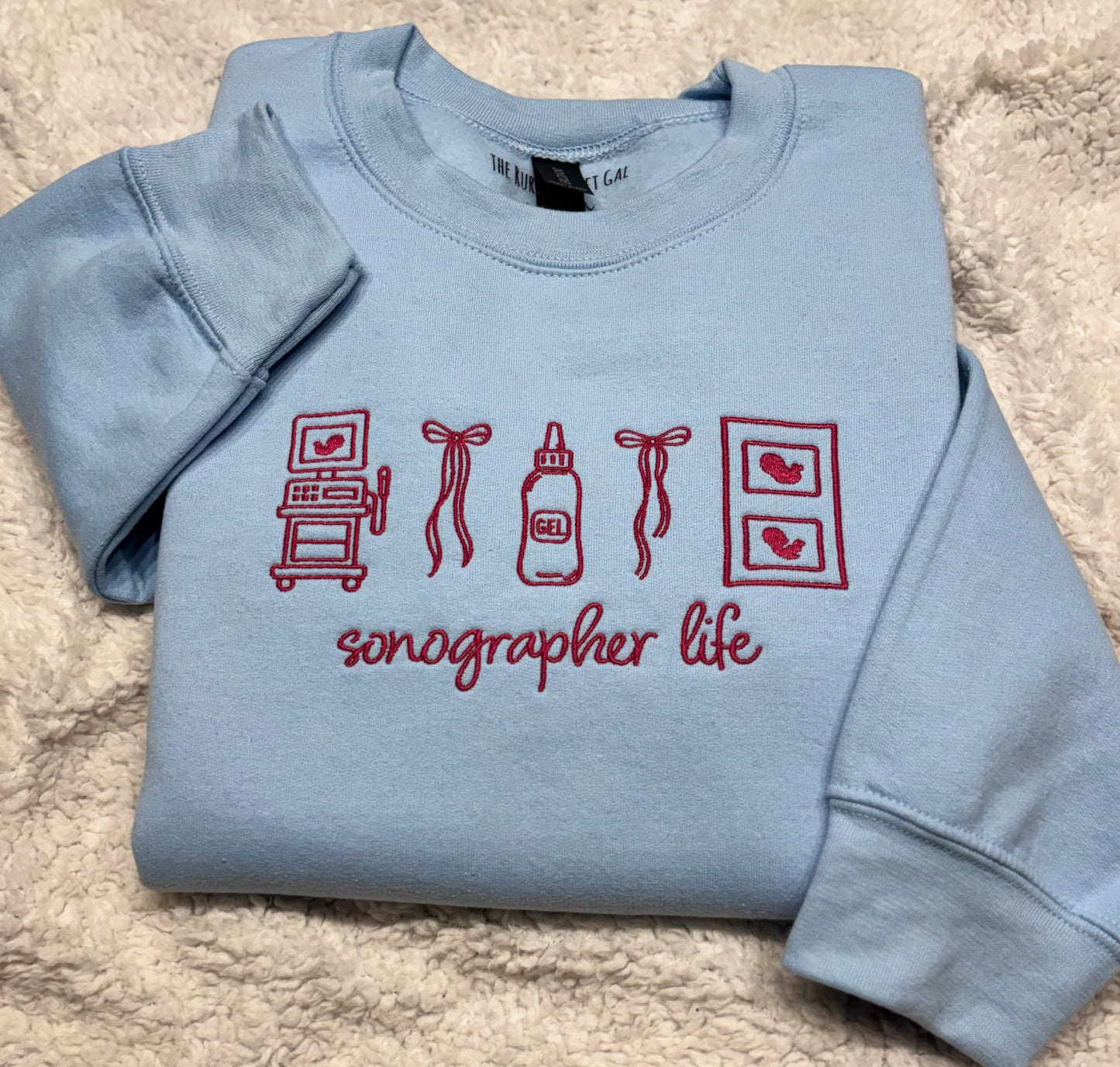 Sonographer Life Crewneck