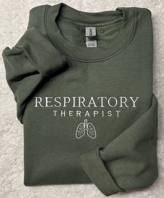 Respiratory Therapist Crewneck
