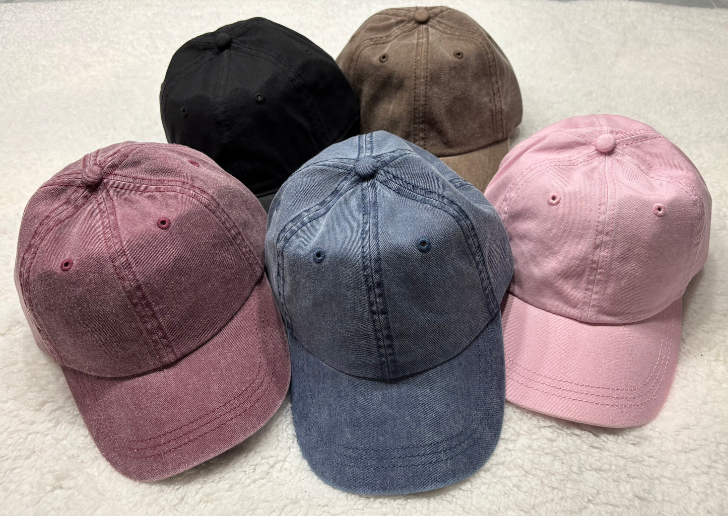 Floral Initial Hat