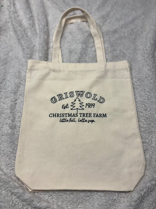 Griswold Tree Farm Canvas Bag