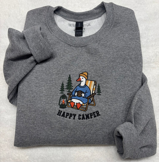 Happy Camper Crewneck/Hoodie