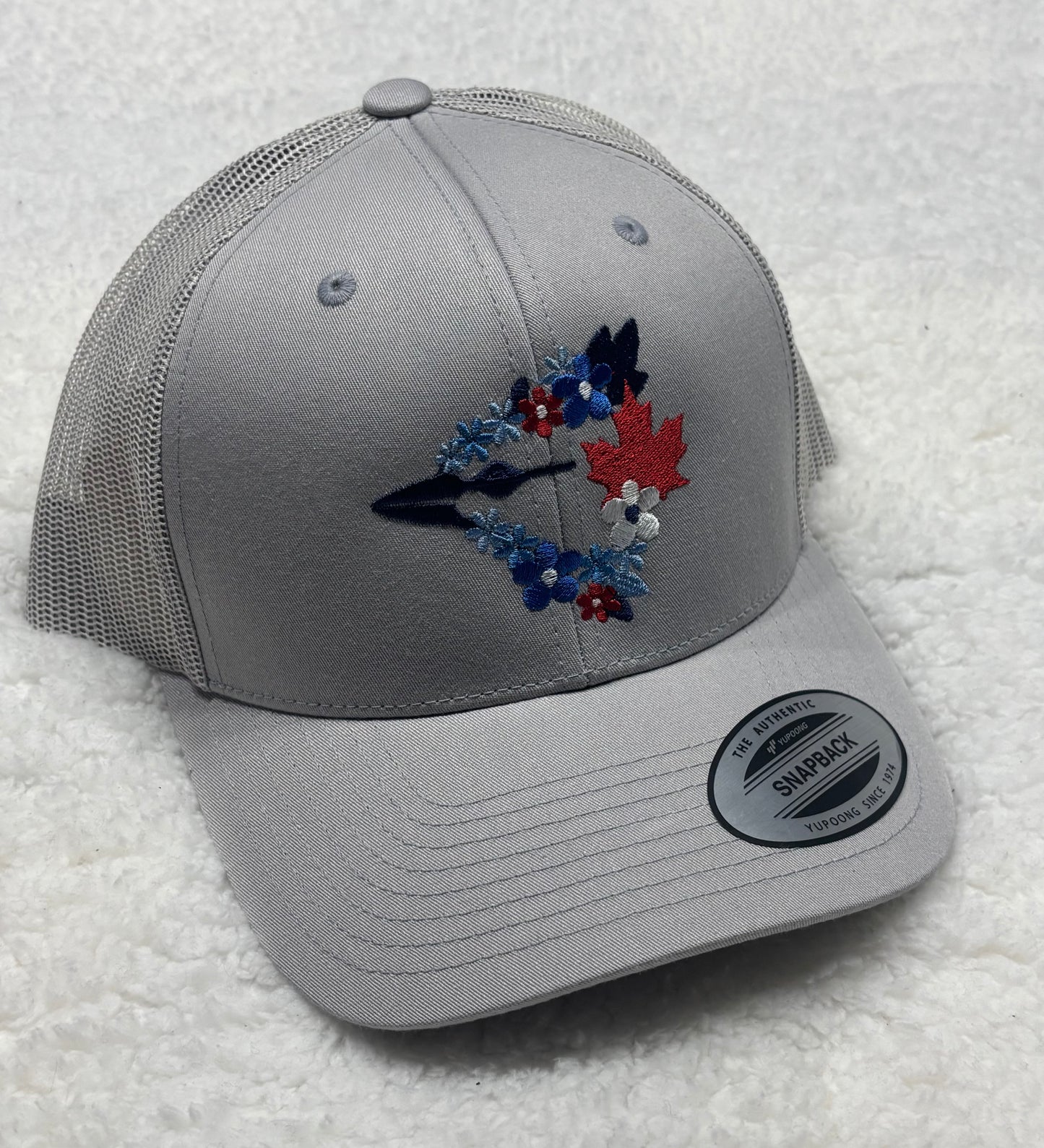 Floral Jay Trucker Hat