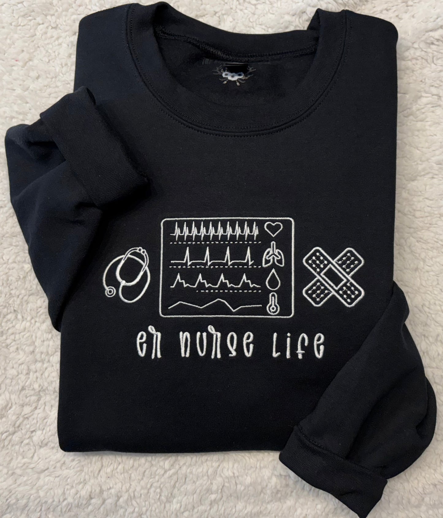 ER Nurse Life Crewneck