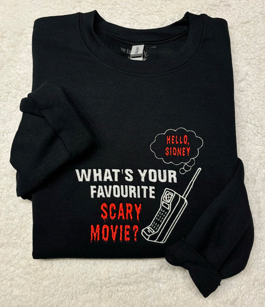 What’s Your Favourite Scary Movie Crewneck