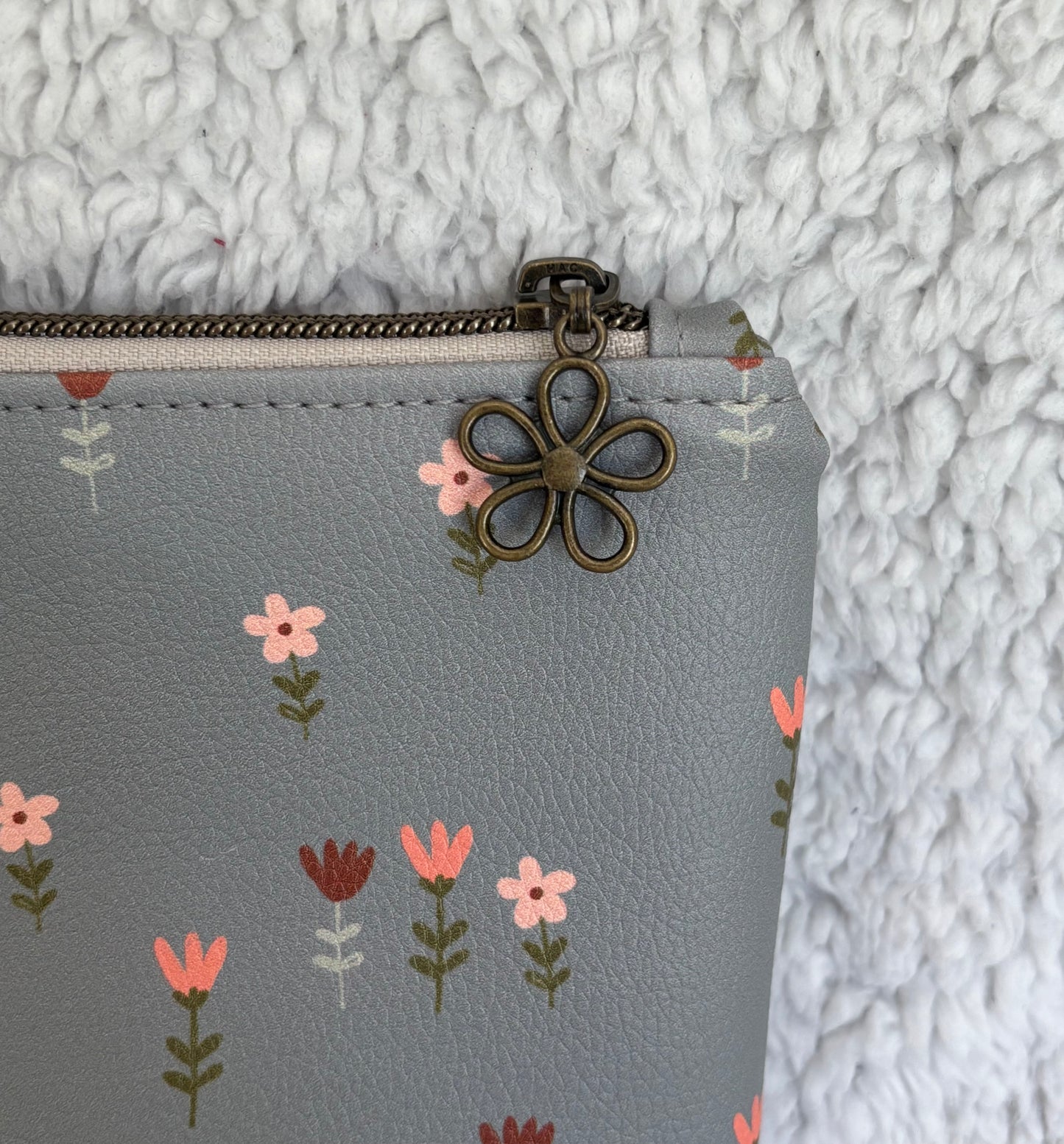 Floral Wristlet Crossbody Bag
