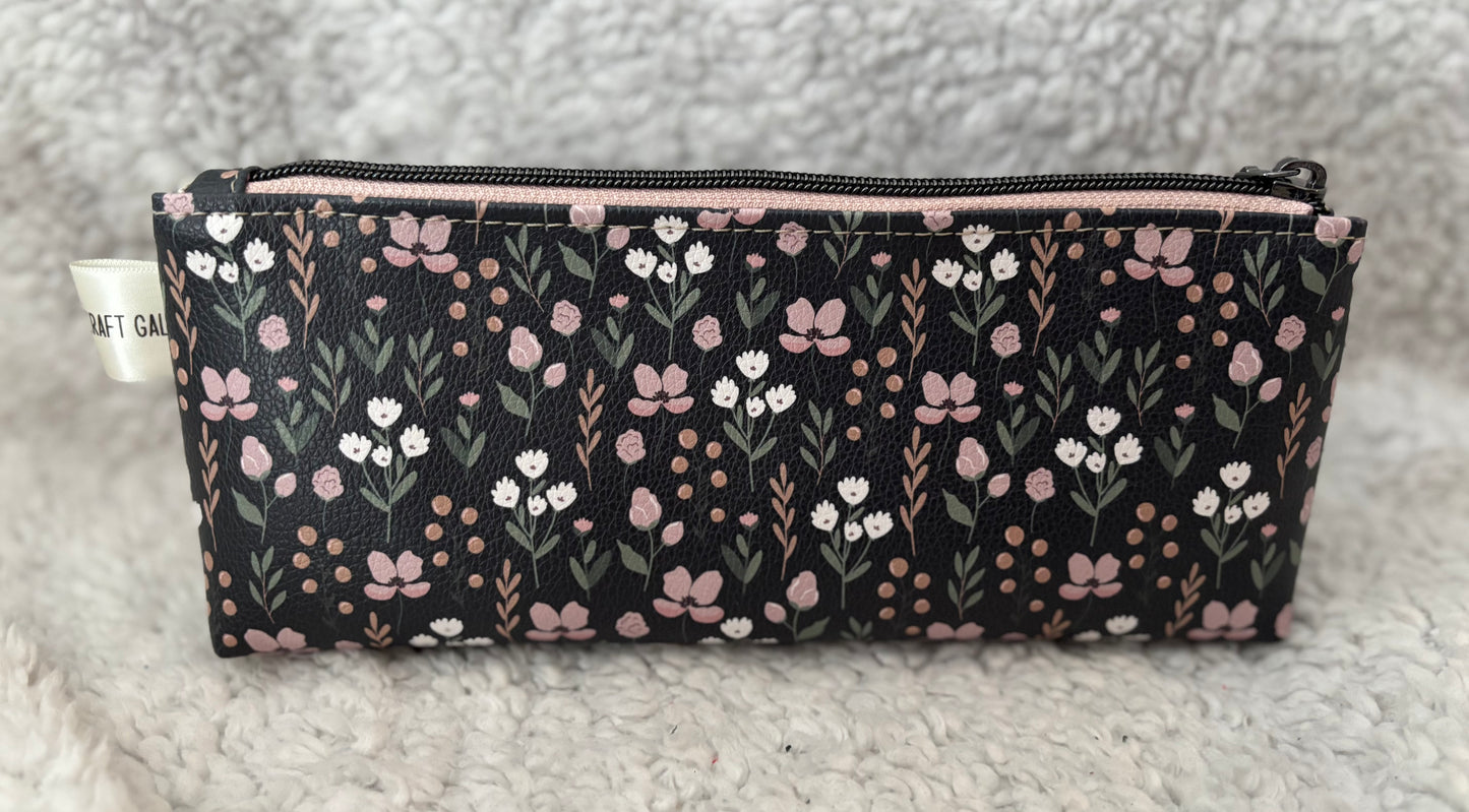 Floral Cosmetic Bag