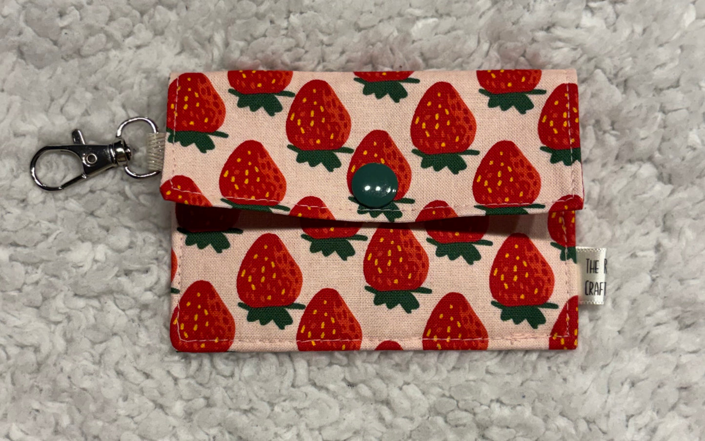 Strawberry Card Pouch