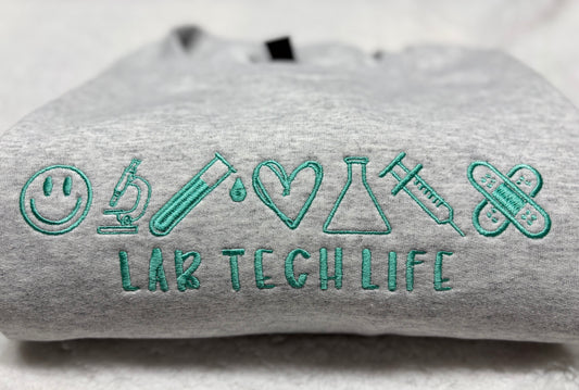 Lab Tech Life Crewneck