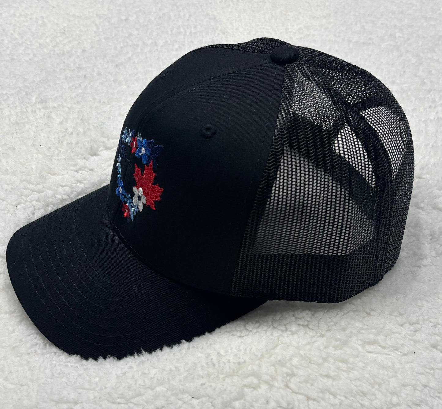 Floral Jay Trucker Hat