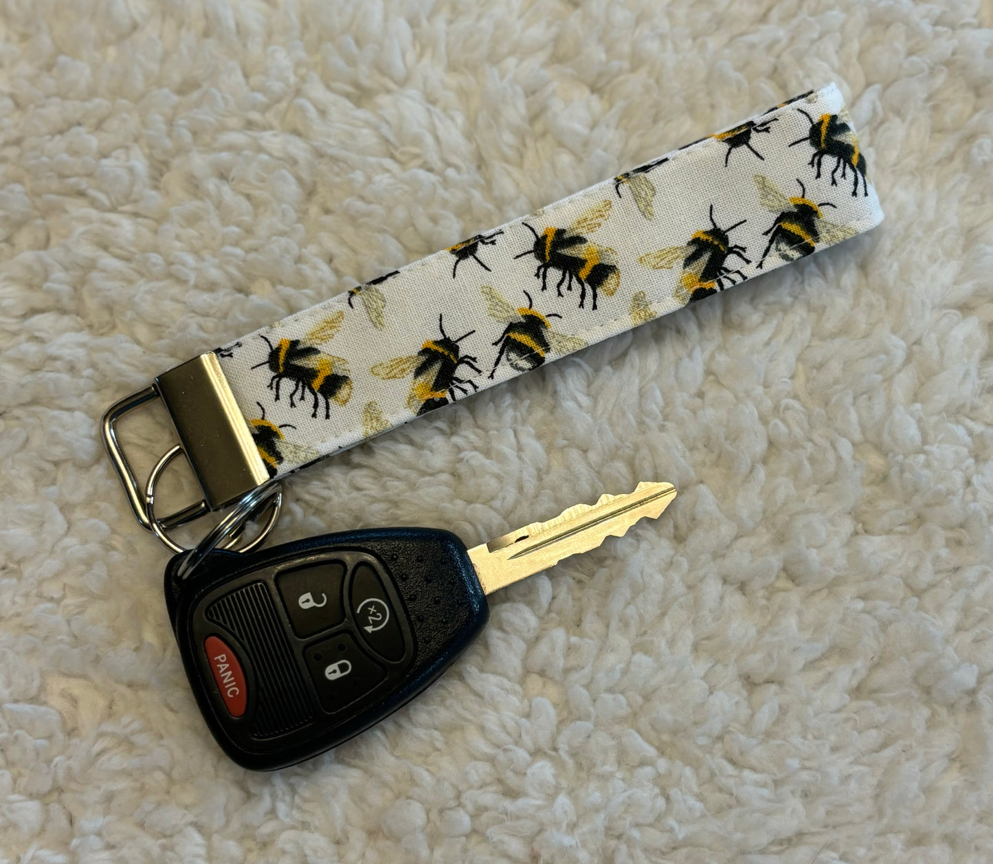 Bee Key Wristlet