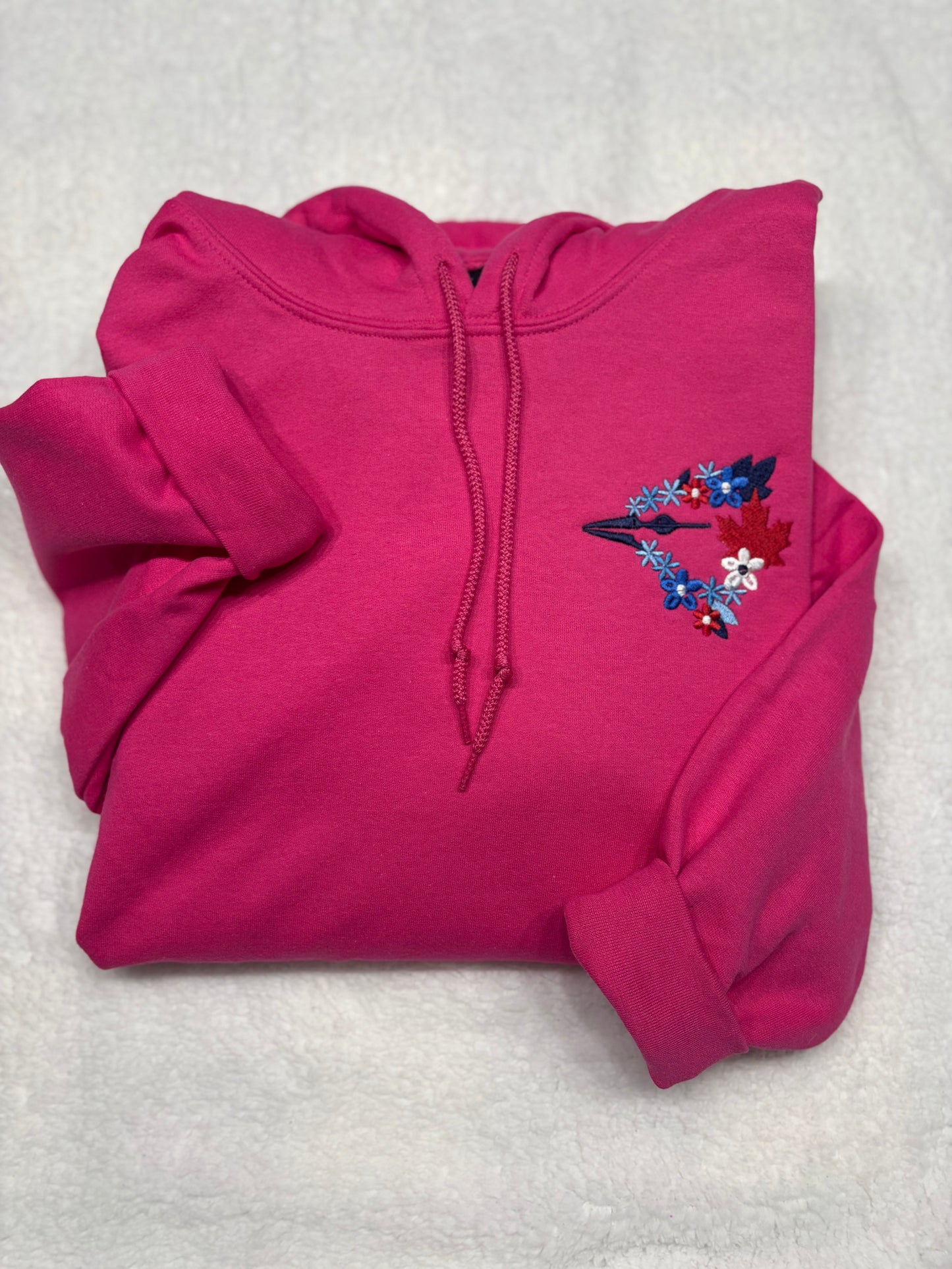 Floral Jay Hoodie