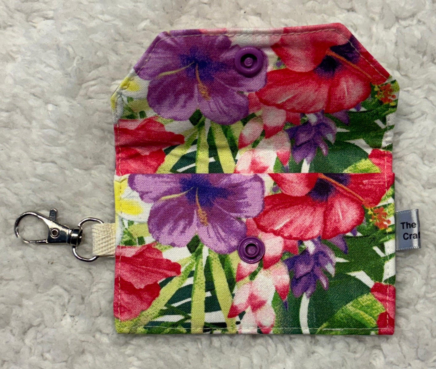 Floral Card Pouch