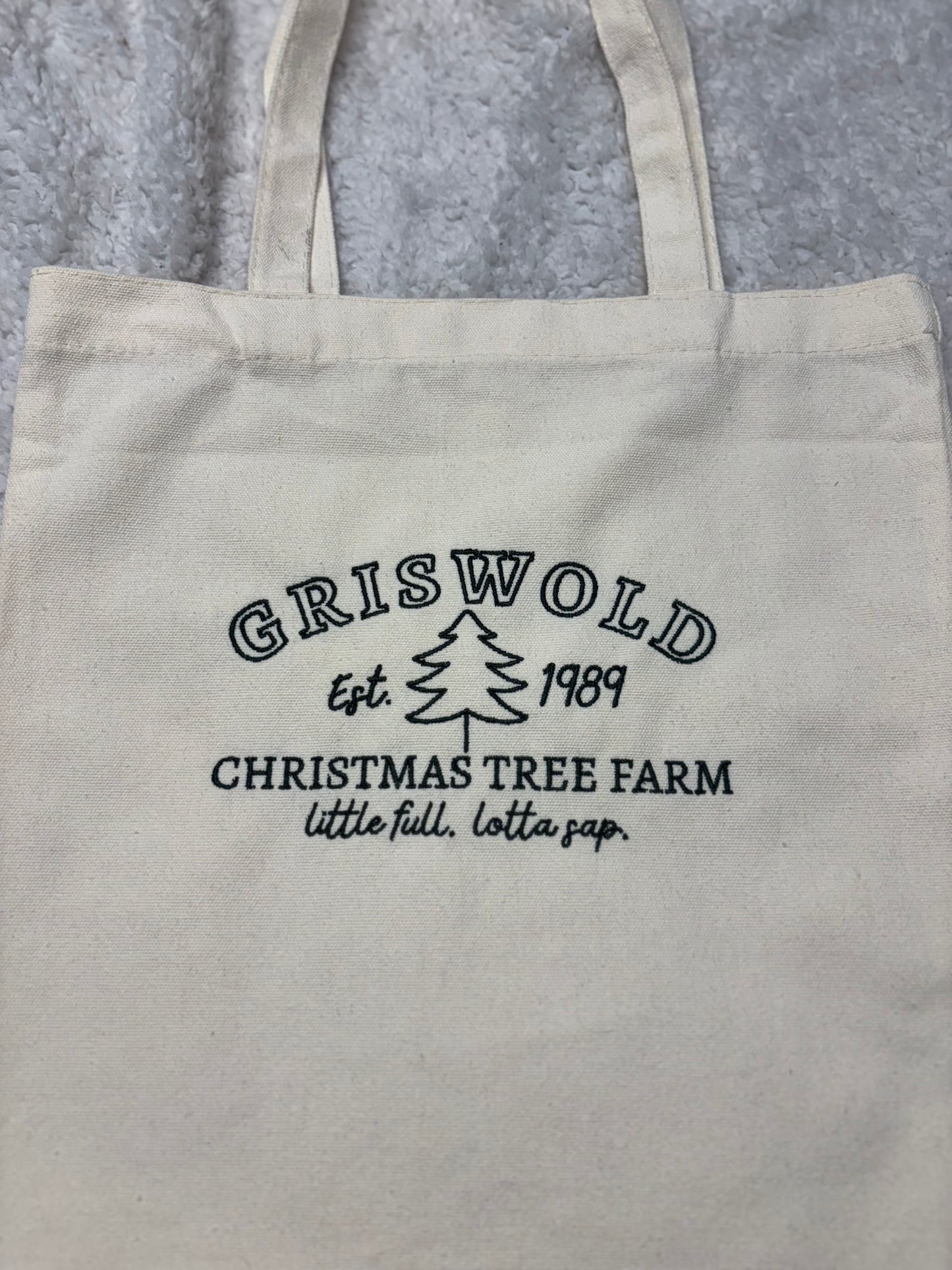 Griswold Tree Farm Canvas Bag
