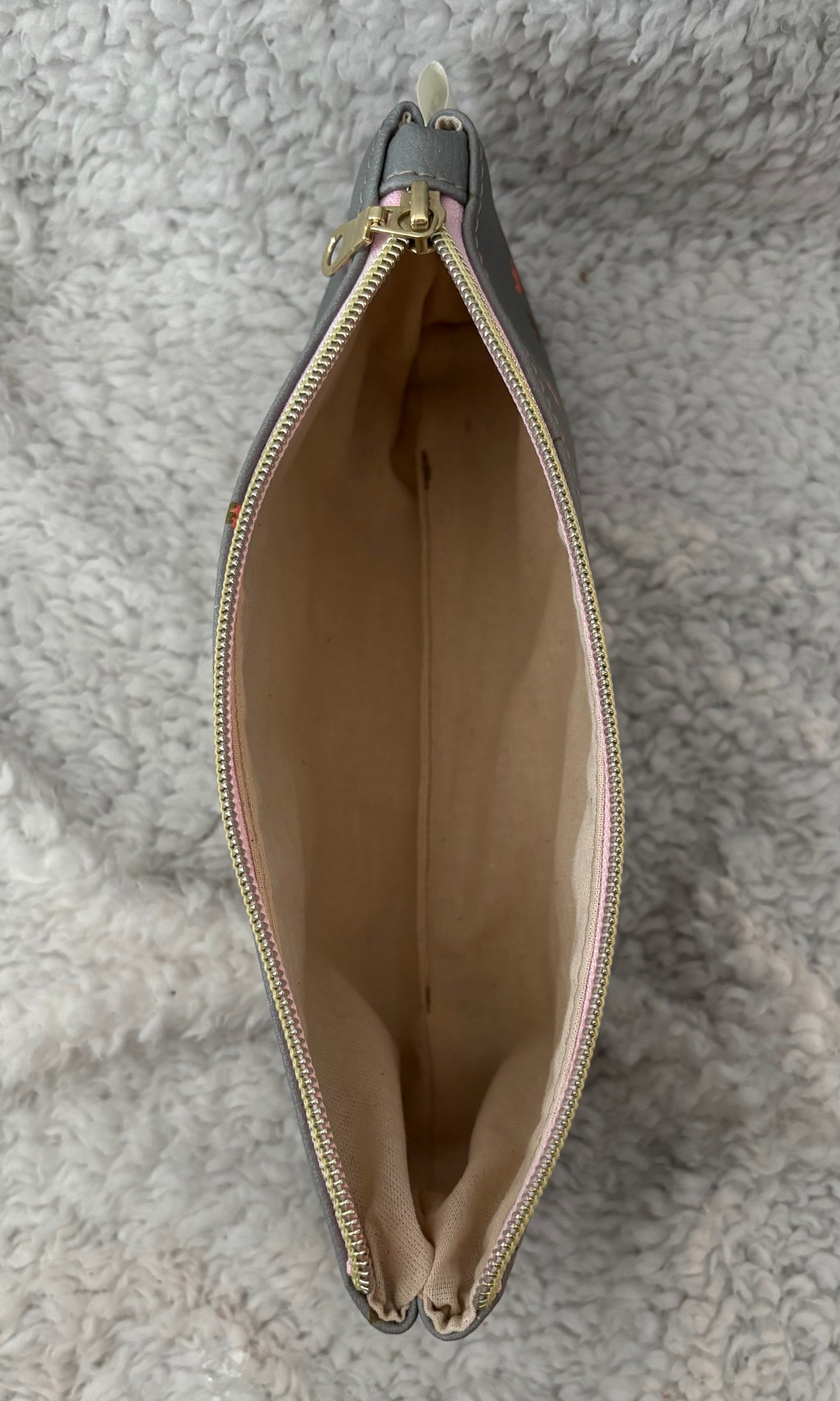 Floral Cosmetic Bag