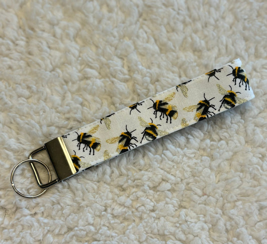 Bee Key Wristlet