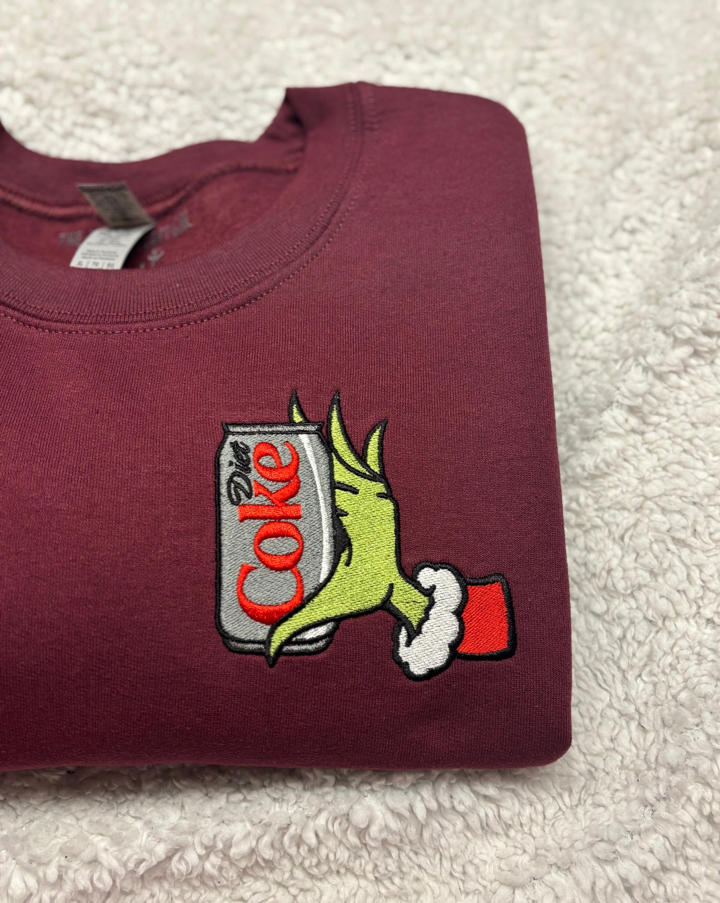 Grinch Diet Coke Crewneck
