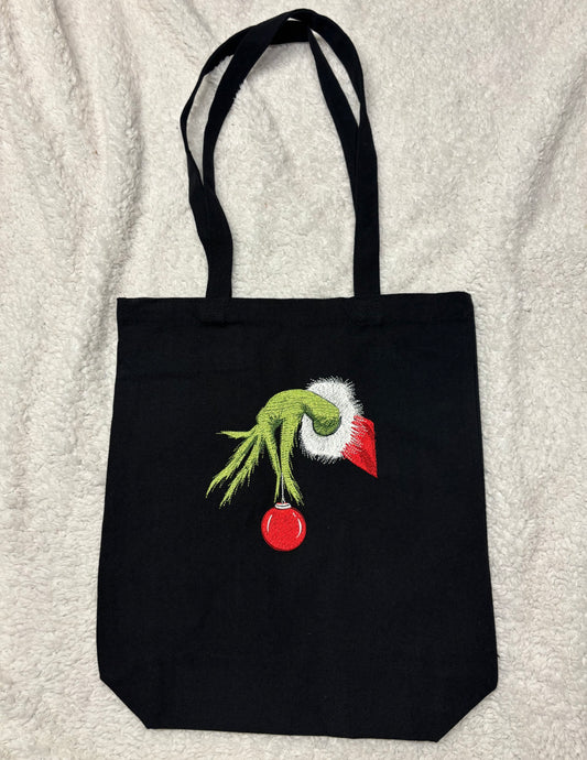 Grinch Canvas Bag