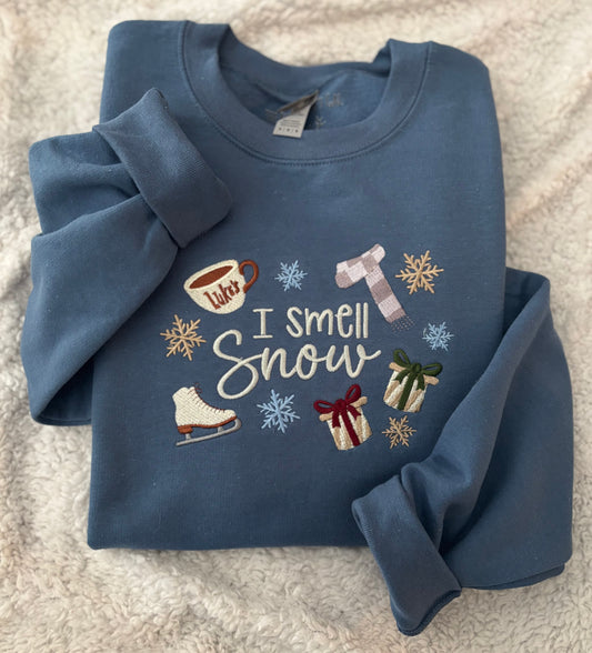 I Smell Snow Crewneck