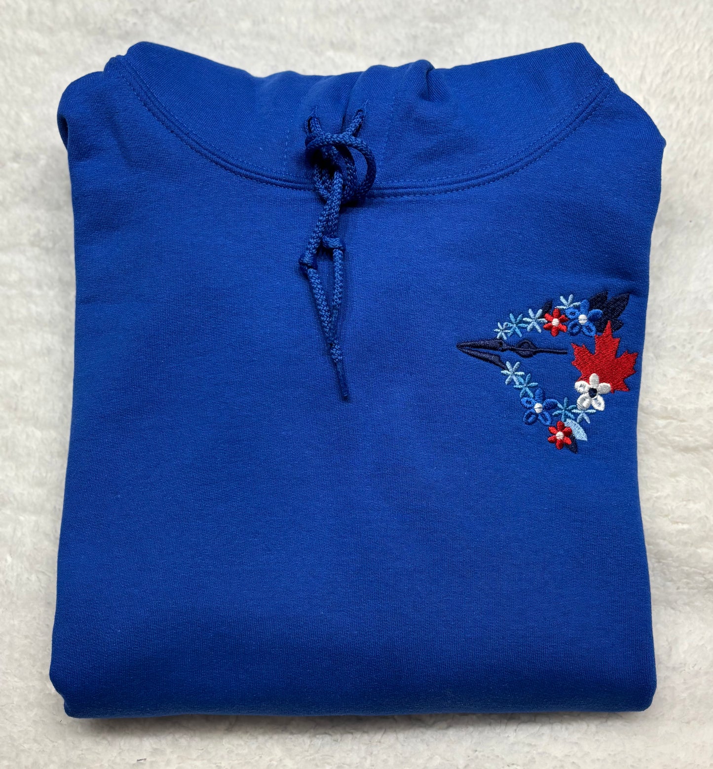 Floral Jay Hoodie