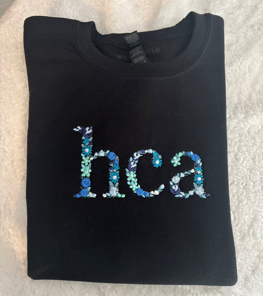 Floral Hca Crewneck