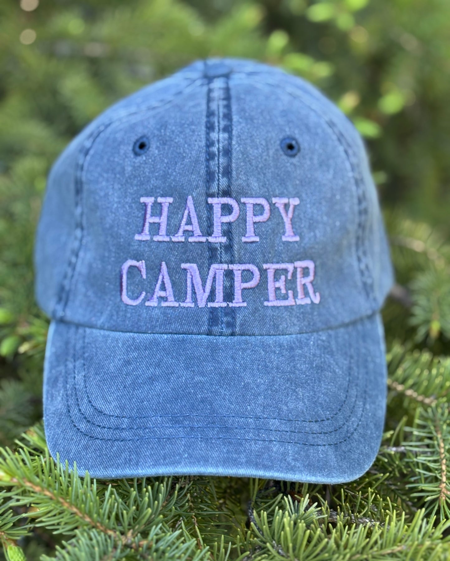 Happy Camper Pigment-Dyed Hat