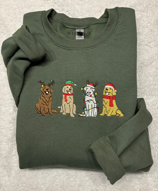Dog Christmas Crewneck