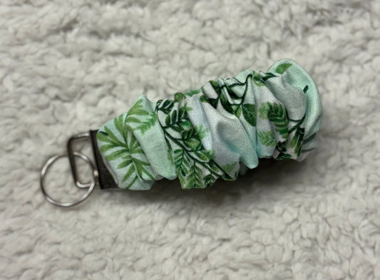 Plant Scrunchie Key Wristlet