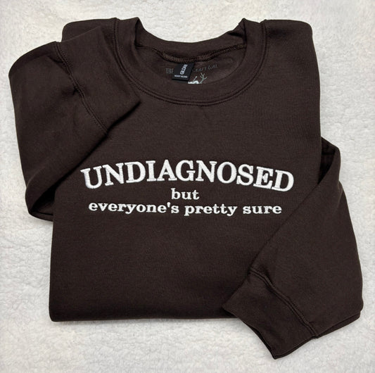 Undiagnosed But Everyone’s Pretty Sure Crewneck/Hoodie