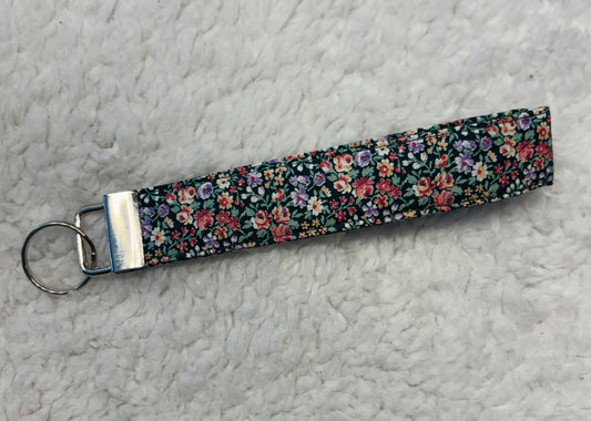 Floral Key Wristlet