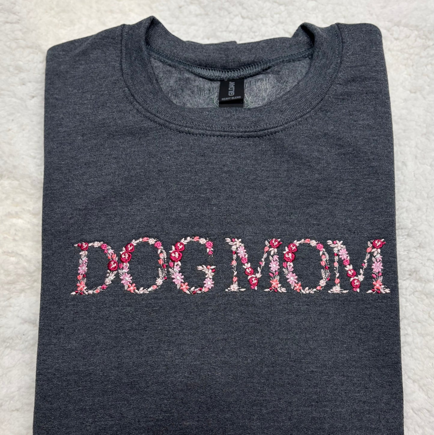 Floral Dog Mom Crewneck