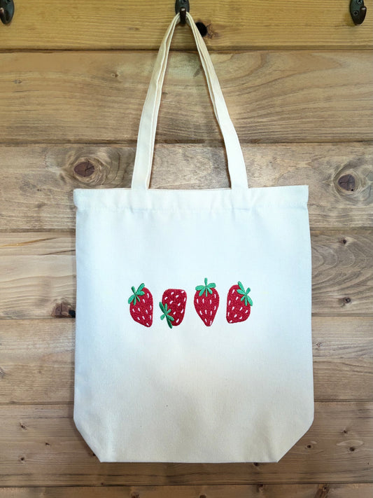Strawberry Canvas Bag