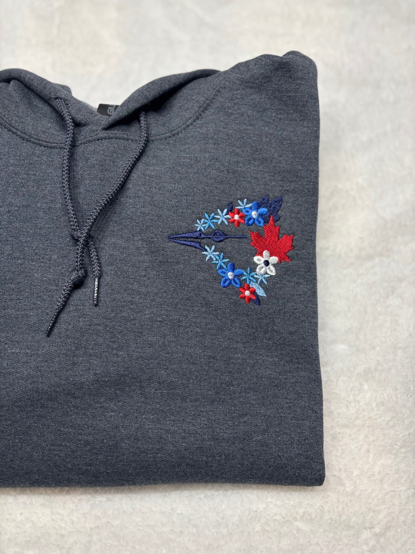 Floral Jay Hoodie